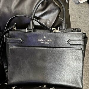 Kate Spade Black Saffiano Leather Tote